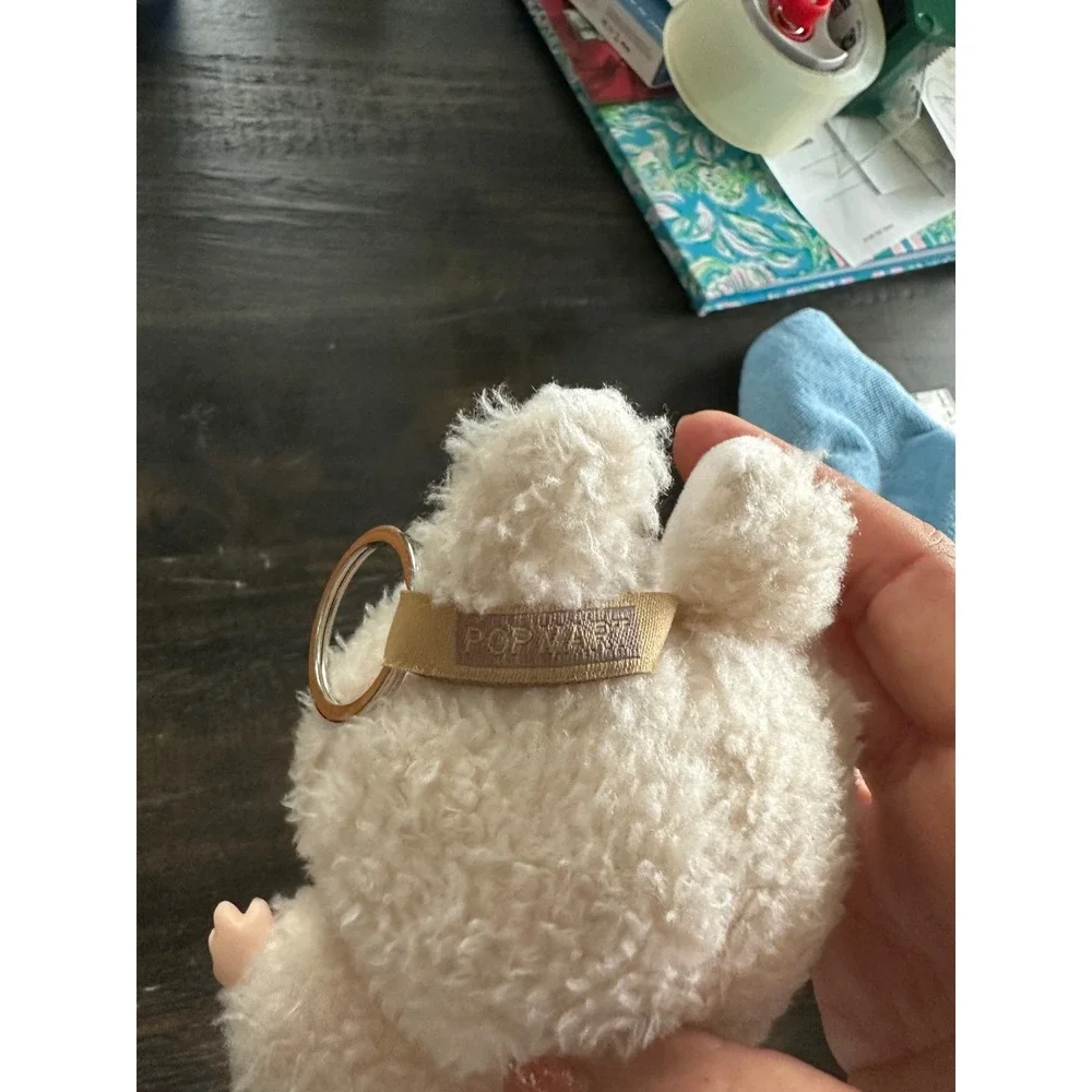 POP MART Skullpanda City‎ of Dreams Crybaby Keychain Charm Plush Toy White Bunny